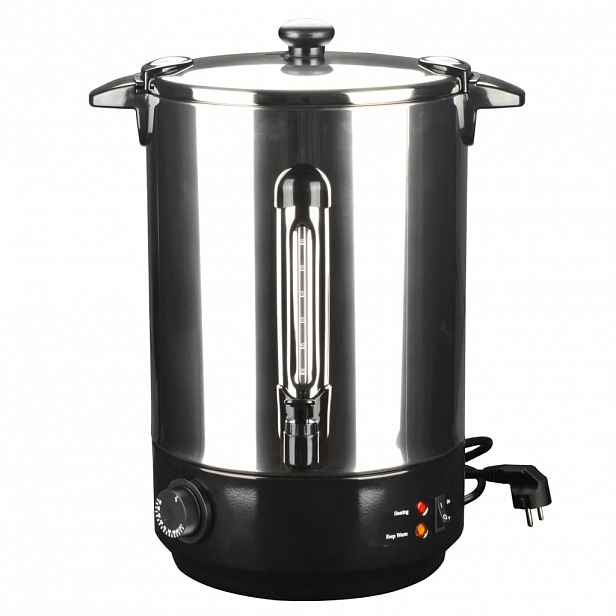 vidaXL Ohřívač na víno nerezová ocel 15 l 2 500 W