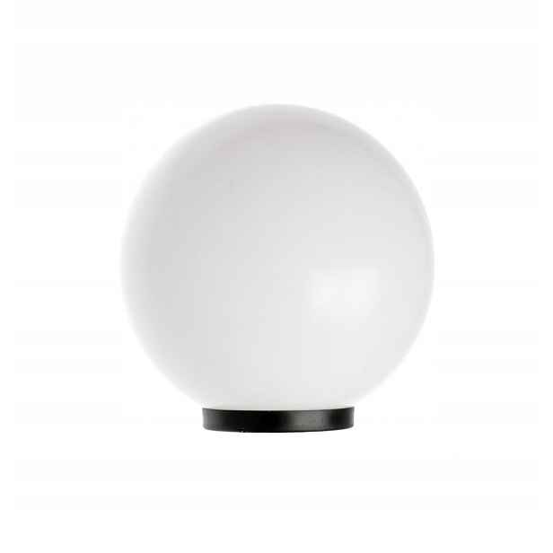 Lampa zahradní koule bílá nebo kouřová 30 cm ozdobná osvětlovací IP44 Su-ma
