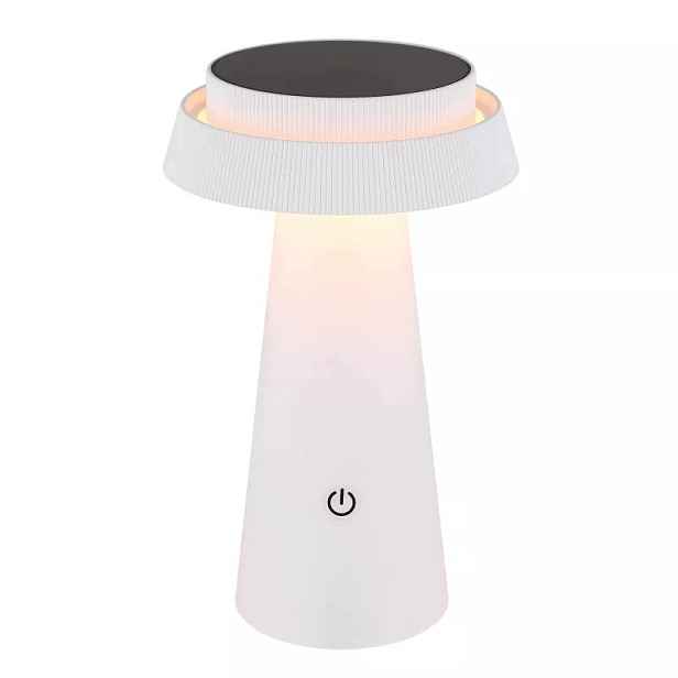 Solární Led stolní lampa globo