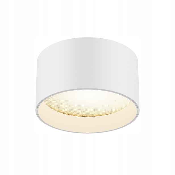 Stropní bod bílý kulatý Ø12 cm Led 3000K do obývacího pokoje kuchyně Maytoni
