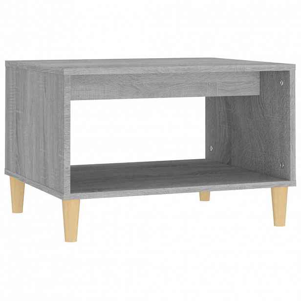 vidaXL Konferenční stolek šedý sonoma 60x50x40 cm kompozitní dřevo