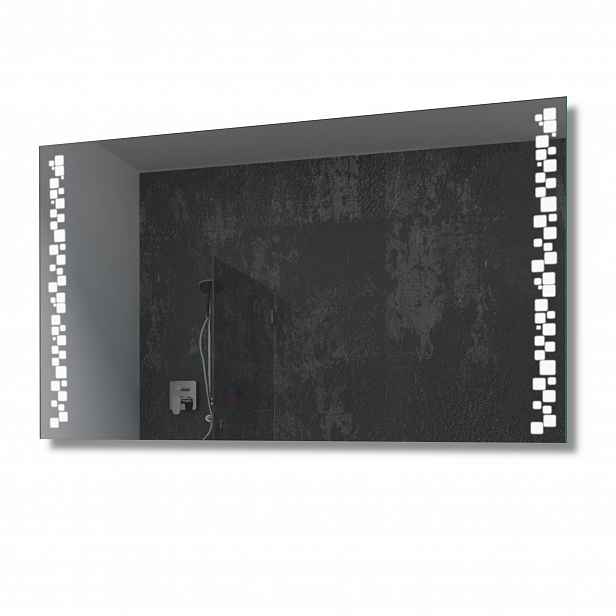Zrcadlo Obdélníkové podsvícené Led Detroit 140x100