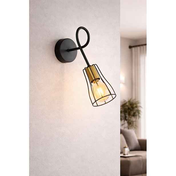 EuroLamp Nástěnné svítidlo Ines zlaté 1x60W Výrobce