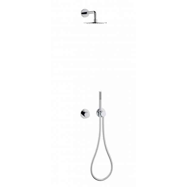 Keuco IXMO - Sprchový set s termostatem pod omítku, průměr 25 cm, chrom 59602010001