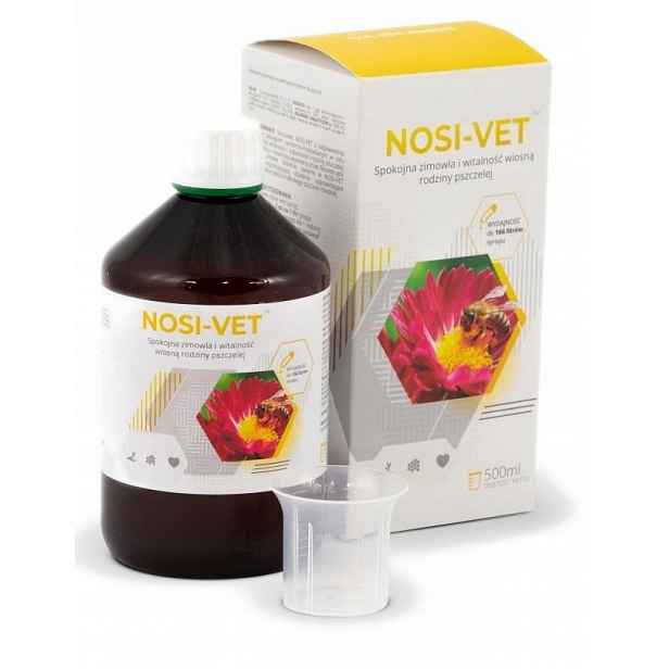 Nosi-Vet přípravek pro včely omezuje noseme a mykózu na Nosemózu 500 ml