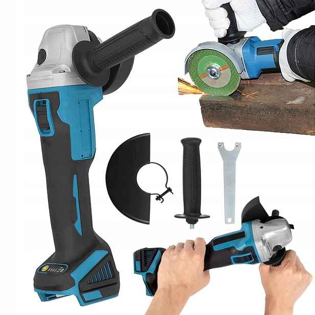 Přenosná Mini Úhlová Bruska Bezkartáčová 125 MM 18 V