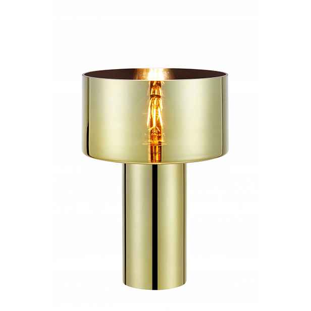 Stolní lampa Corin zlaté, tónované sklo 1xE27 109145 Markslojd