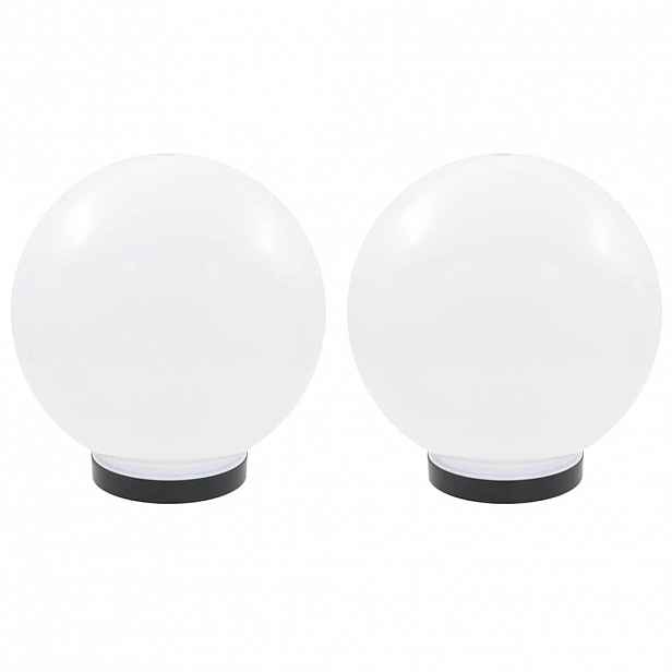 vidaXL Kulovité LED lampy 2 ks koule 25 cm PMMA