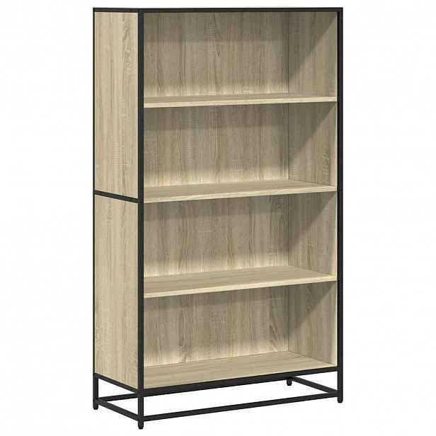 vidaXL Knihovna dub sonoma 80,5 x 35 x 139 cm kompozitní dřevo