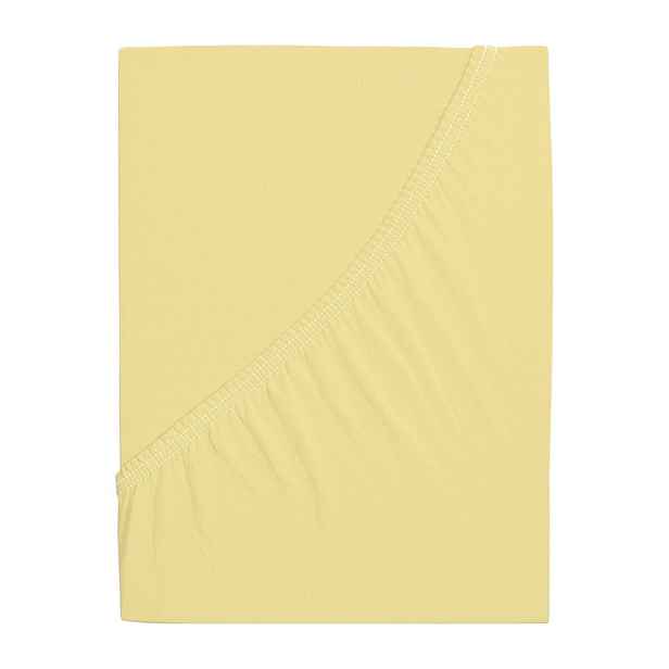 Žluté prostěradlo 180x200 cm – B.E.S.