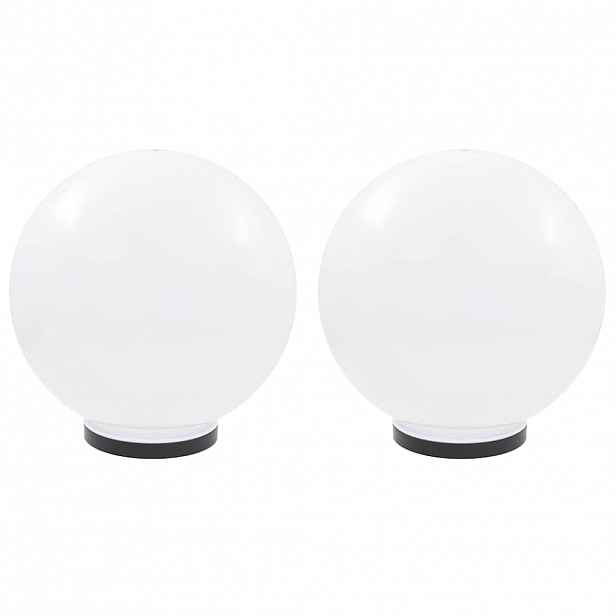 vidaXL Kulovité LED lampy 2 ks koule 40 cm PMMA