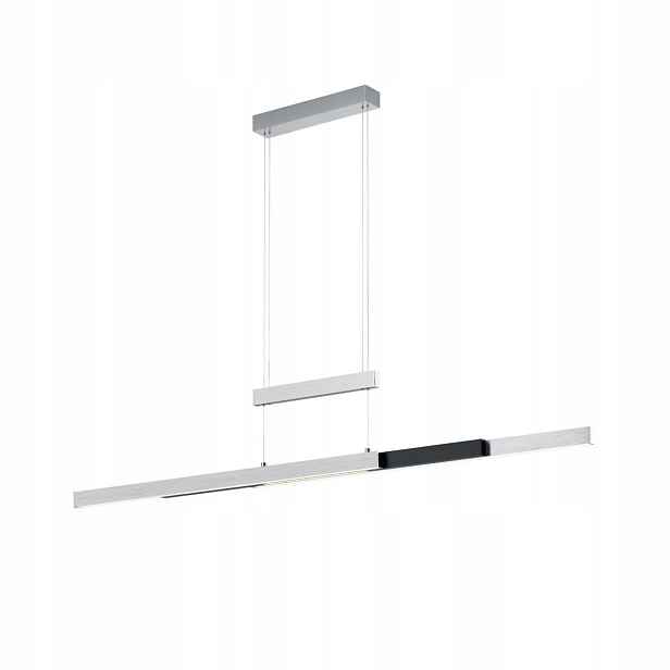 Led závěs s nastavitelnou výškou Šedý Bílý hliník 45W Averon Trio