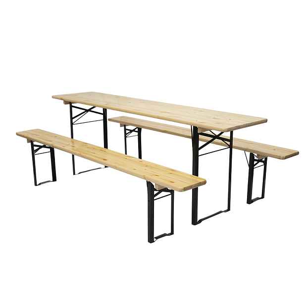 Pivní set STRAKOŠ 220 x 50 cm - WOODY STRONG
