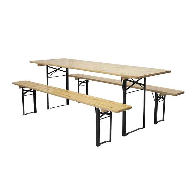 Pivní set STRAKOŠ 220 x 70 cm - WOODY STRONG