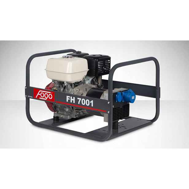 Jednofázový přenosný generátor Fogo 6200 W benzín FH7001
