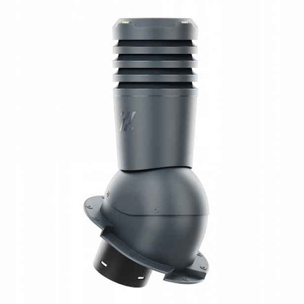 Krb ecoline premium pro střešní plech a kaprařinu o průměru 125 mm.grafit