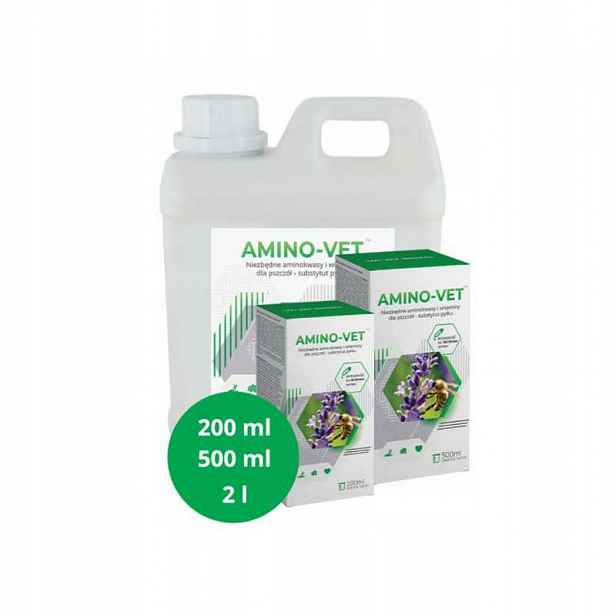 Amino-Vet – 500 ml, náhrada včelího pylu
