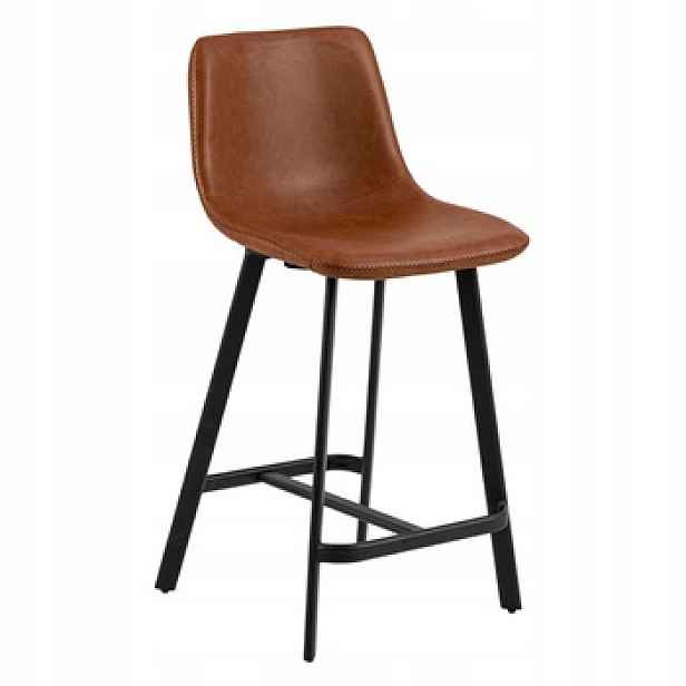 Barová Židle barová židle stolička s opěradlem do kuchyně 63,5 cm loft