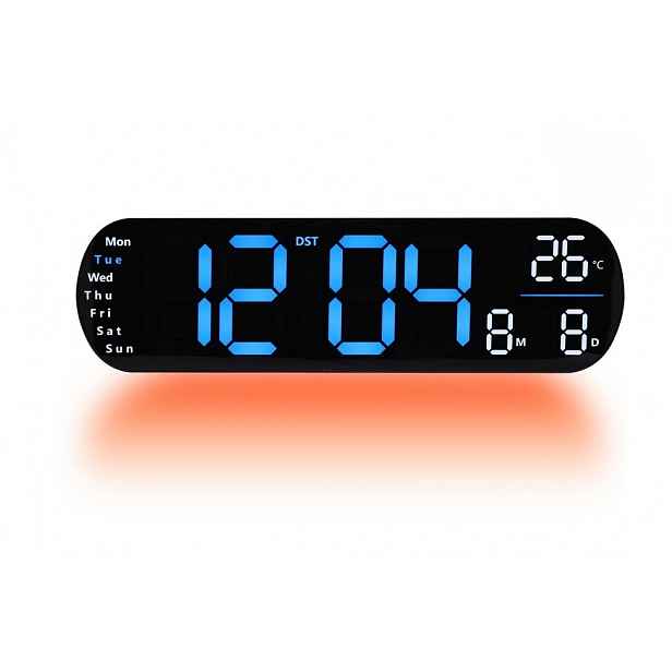 Hodinky Jvd DH5502.1 Černý Alarm Teploměr Datum Digitální Velký Čitelný