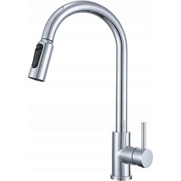 Holler Třícestná baterie Chrom s možností připojení filtru