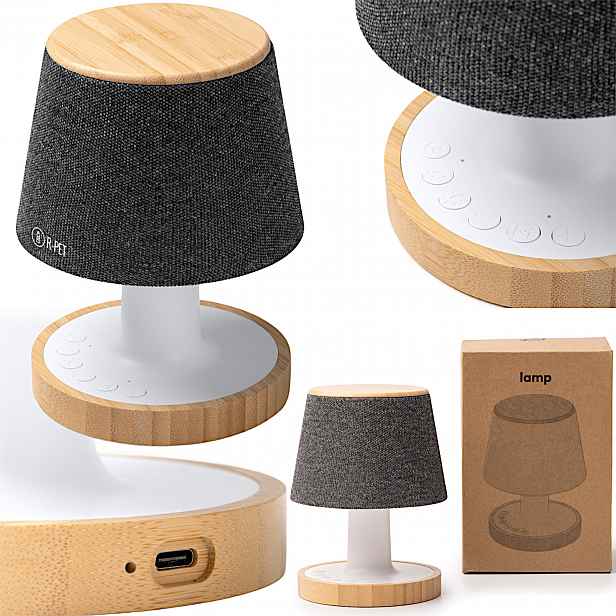 Noční Lampa Kancelářská Lampa S Bluetooth Reproduktorem 5W 3 Režimy Osvětlení