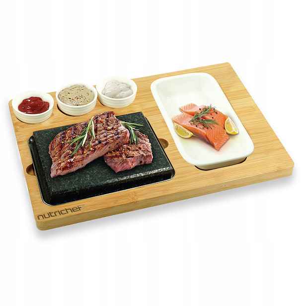 Steakový Kámen, Prkénko Pro Horké I Studené Servírování Nutrichef