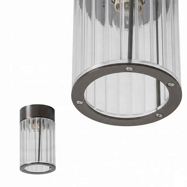 Stropní nástěnná lampa Šedá Aria Glamour 6W G9 Metal Rozměry 13 cm Zuma Line