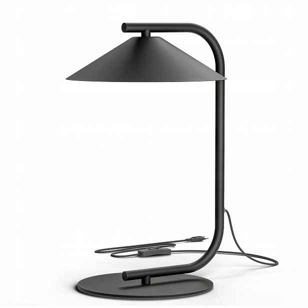 Noční Lampa na psací stůl Led Stolní Noční vypínač Černá