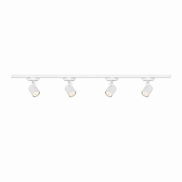 Tracklight GU10 Osvětlovací Sada Bílá Matná 1000V 1-F
