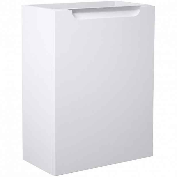 Umyvadlová skříňka pro WC Sora - bílá matná - 39,5x55x22 cm