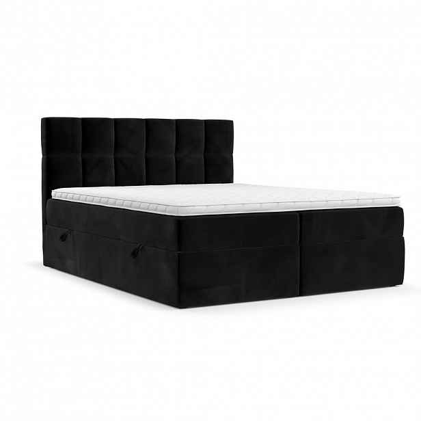 AltaBeds POSTEL BOXSPRING VARENO 200/200 Černá