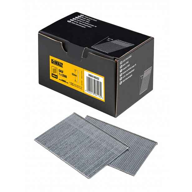 DeWALT - Hřebíky 63 mm, 2500 ks DNBA1663GZ