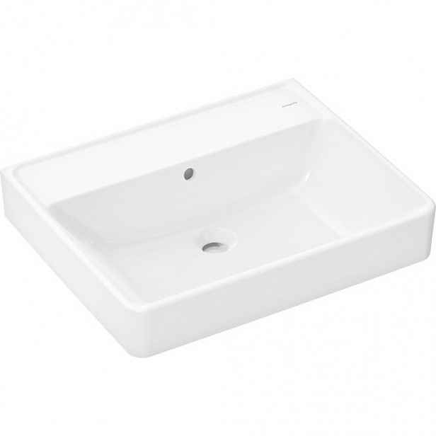 Hansgrohe Xanuia Q umyvadlo 60x48 cm bez otvoru pro baterii, s přepadem 61149450