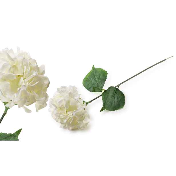 Mondex Umělá květina VIRIDIS HORTENSIA 73 cm bílá