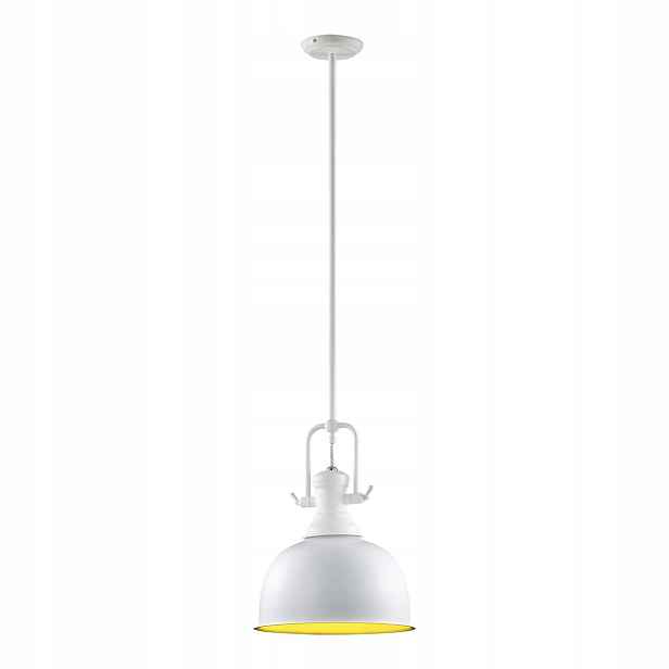 Závěsná lampa Italux Laredo Led industriální bílá