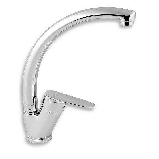 Dřezová baterie Novaservis Titania Iris New s otočným ramínkem chrom 94414.0