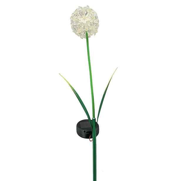 Exner Umělá LED květina BLOOM 70 cm bílá