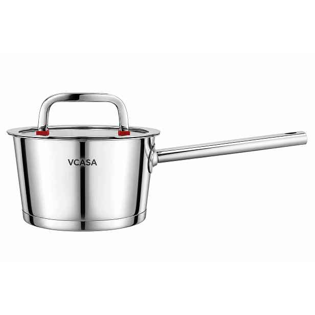 Rendlík Vcasa Sierra 16 cm 1,6 L Nerezová Ocel 304 Víko na cedění