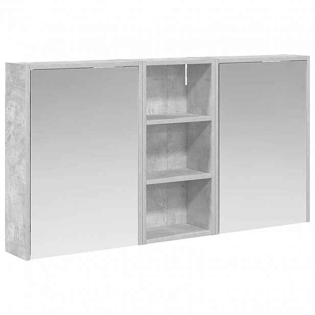 vidaXL Sada koupelnových skříněk 3 ks 116 x 16 x 62,5 cm