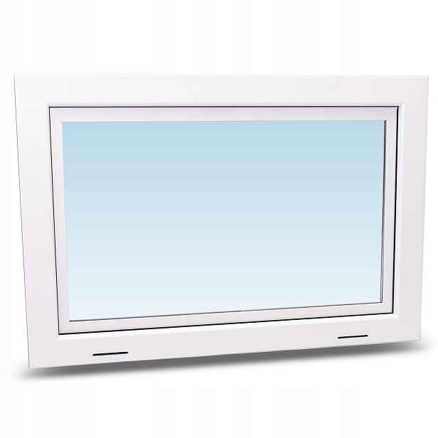 Pvc Okno 70x50 Hospodářské Piwnické Garážové Eko Výklopné 700x500 Bílé