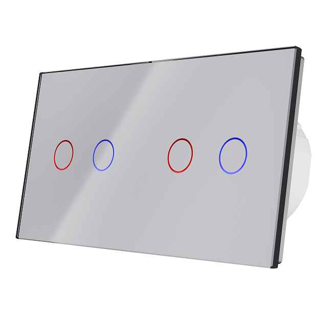 VL-C7022-64 Dvojitý dvojitý spínač Livolo