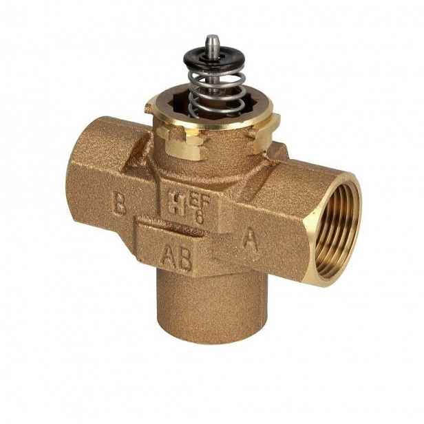 Rozdělovací ventil 3/4" s vnitřním závitem. 3 průchodný Honeywell VCZMH6000/U