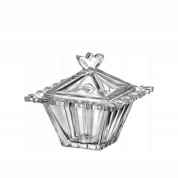 Crystal Bohemia dóza Pierced 130 mm