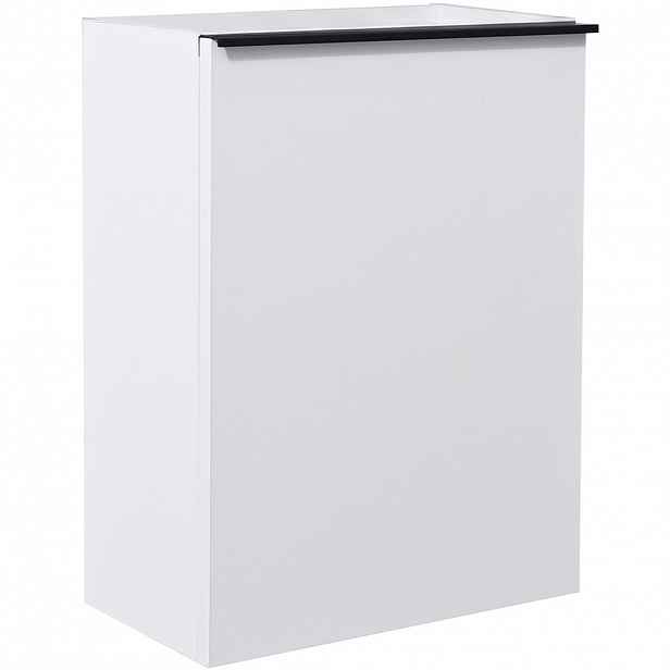 Umyvadlová skříňka pro WC Zola - bílá matná - 39,5x52,5x23,5 cm