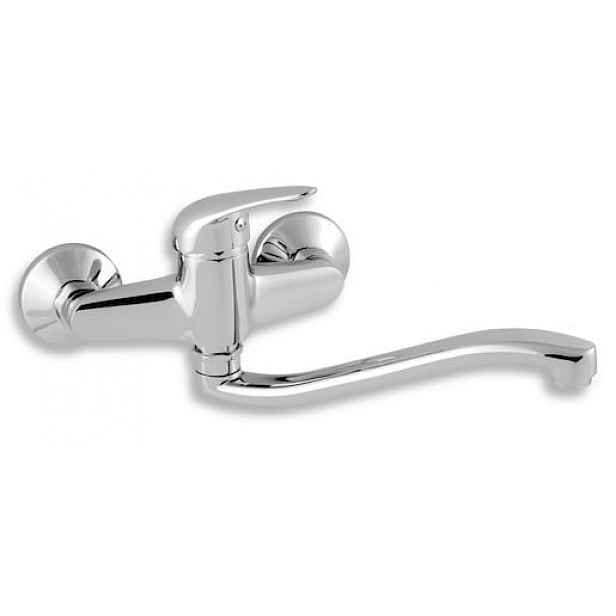 Dřezová baterie Novaservis Titania Hit s otočným ramínkem 150 mm chrom 95570.0