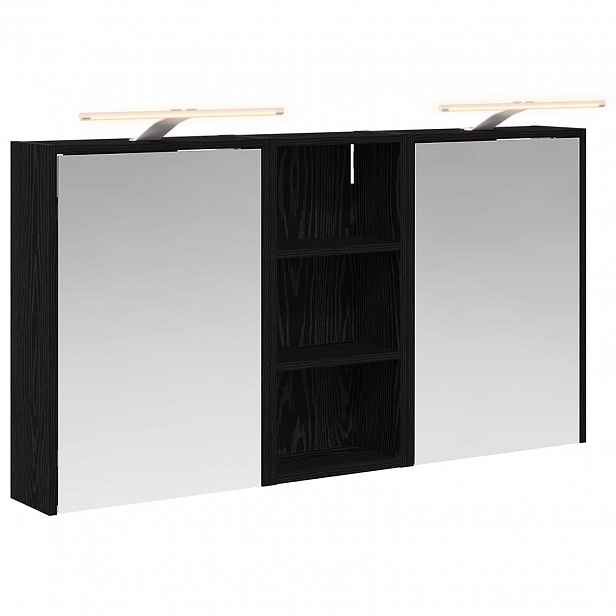 vidaXL Sada koupelnových skříněk 3 ks 116 x 16 x 62,5 cm