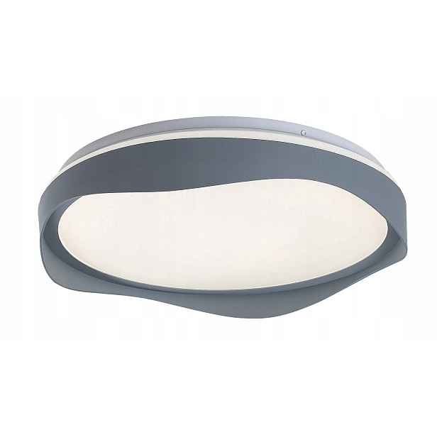 Stropní Svítidlo do obývacího pokoje ložnice, vlnitý, popelavý Ø48 cm Led 4
