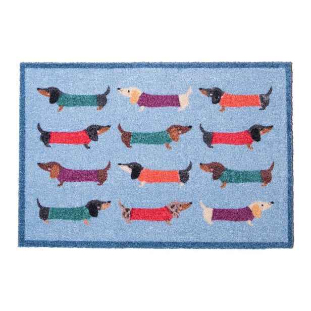 Textilní rohožka 40x60 cm Dachshund – Artsy Doormats