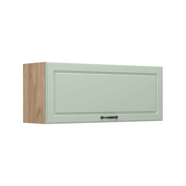 Vicco VĚŠÁK NA STĚNU R-Line, Mint venkovský dům/Zlatý mocný dub, 100 cm Plochý