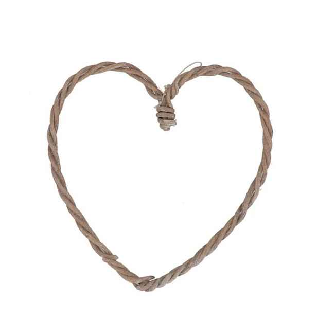 Závěsná dekorace srdce Grape Branch - 25*25*2 cm daan kromhout